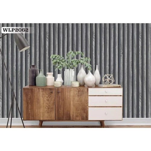 Wallpaper PVC Wall Panel Roll (π€530ππxπΏ10π) Wall212-WLP2062 Grey-