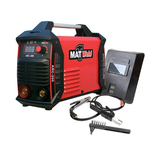 Máquina de soldar de varilla de 200 mm MATweld