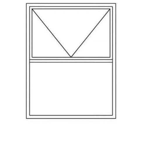 Window Aluminium C28PT 912 (๐890x๐ป1190mm)-Bronze-Clear-