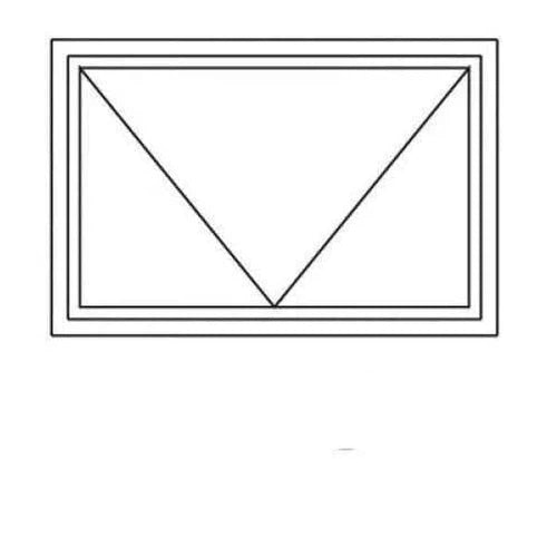 Window Aluminium C28PT 96 (π890xπ»590mm)-Bronze-Clear-