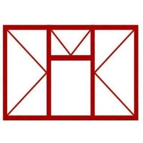 Window Steel NC4F (𝑊1486x𝐻924mm)-Window Frames-Duro-diyshop.co.za