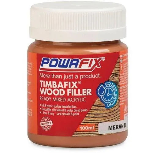 Wood Filler Timbafix Powafix-Maranti-100𝑚ℓ-
