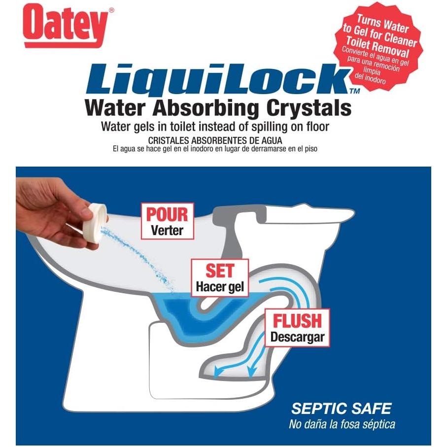 Water Absorbing Crystals LiquiLock Oatey