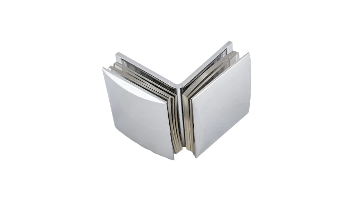 Glass to Glass 90° Clamp for Silhouette Frameless Shower