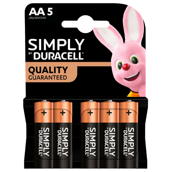 Pila 1,5 V AA Duracell SIMPLEMENTE