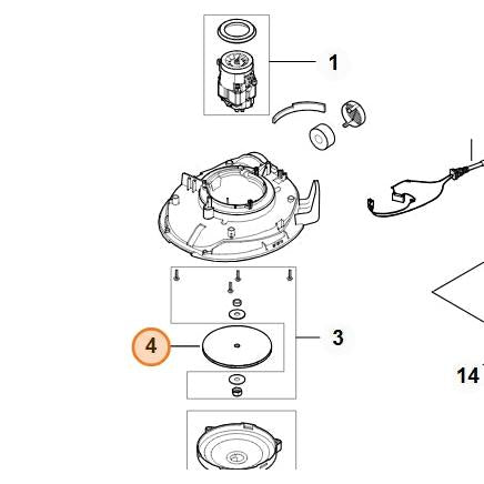 Fan Wheel Vacuum Cleaner SE33 STIHL