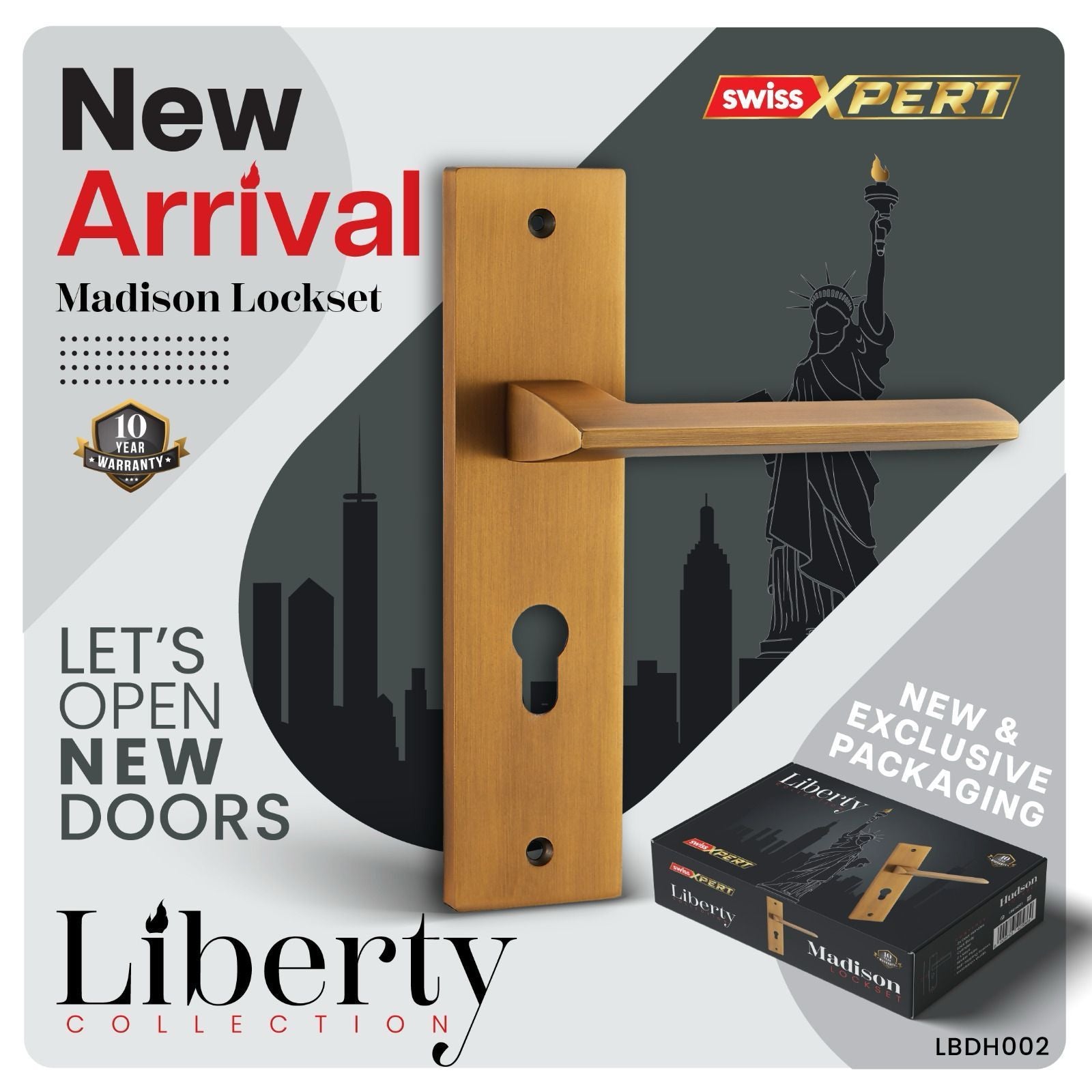 Lockset Cylinder Libery