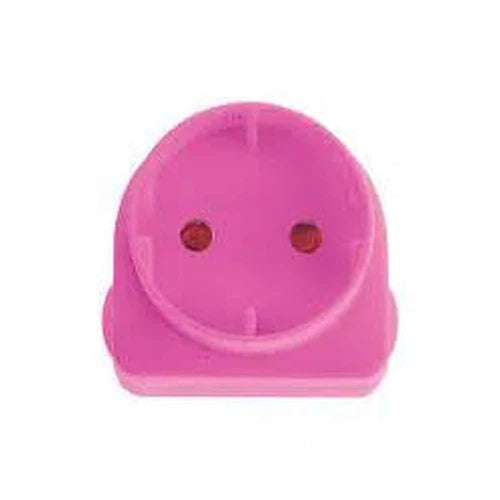Adapter Plug Schuko-Pink-