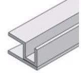 Aluminium Board Corner Joiner-Aluminium-Salbev-𝑊16x𝑇1.6𝑚𝑚 x 𝐿2.5𝑚-diyshop.co.za
