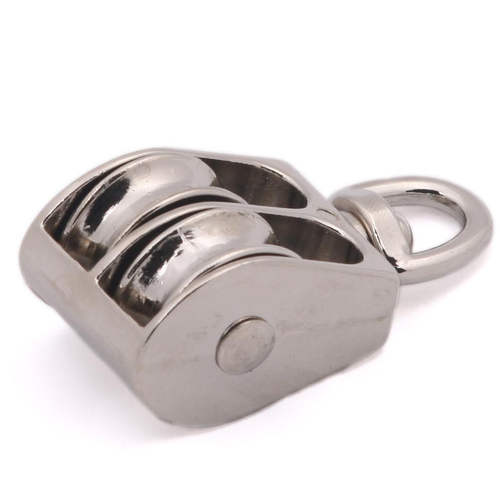 Awning Swivel Pulley Double-Pulleys, Blocks & Sheaves-Private Label Fasteners-diyshop.co.za