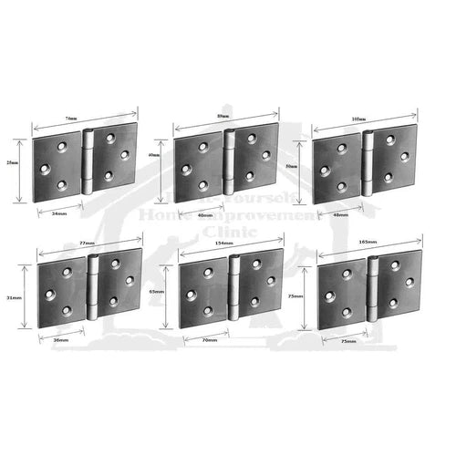 Back Flap Hinge Galvanised-Hinges-Absolute Hardware-diyshop.co.za