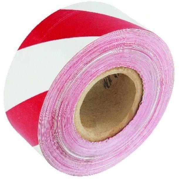 Barrier Tape Red/White Roll-Tapes-Private Label-75mmx500m-diyshop.co.za