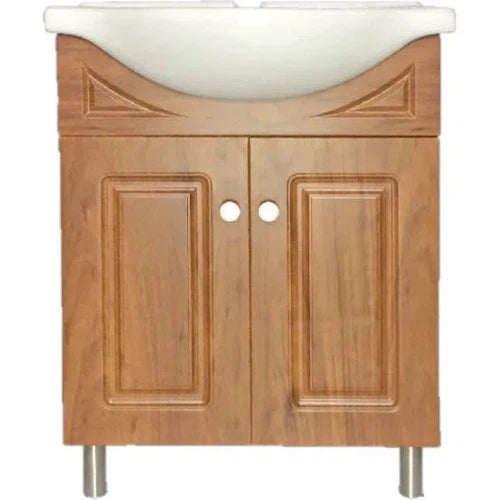 Basin Cabinet Double Round Livorno-Sanware-Livorno-Walnut-diyshop.co.za