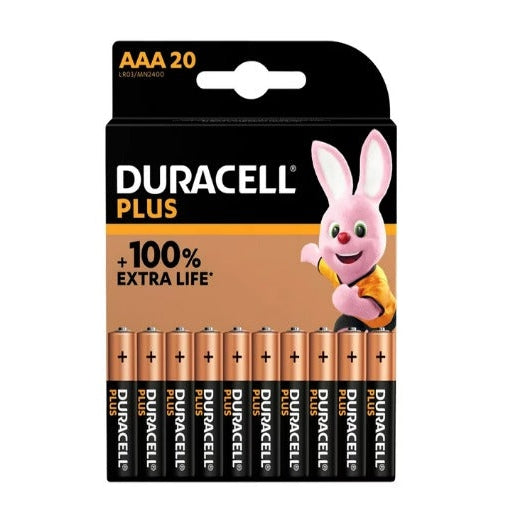 Bateria 1.5𝑉 AAA Duracell Plus