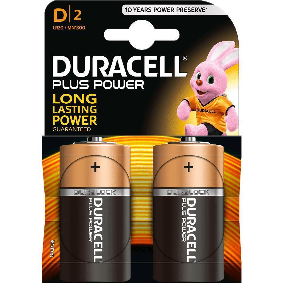 Battery 1.5𝑉 D Duracell Plus-Batteries-Duracell-2s-diyshop.co.za