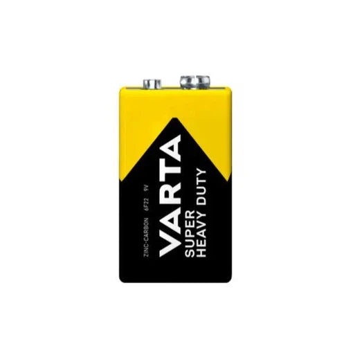 Battery 9𝑉 PP3 Zinc Carbon Varta-