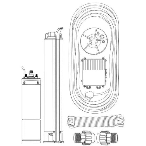 Submersible Pump Ready KIT (4")230v Pascali-Well Pumps & Systems-Pascali-diyshop.co.za