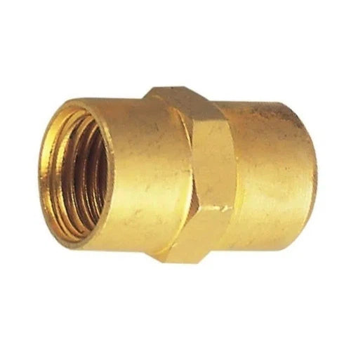 Brass Socket FxF-1/8" x 1/8"-
