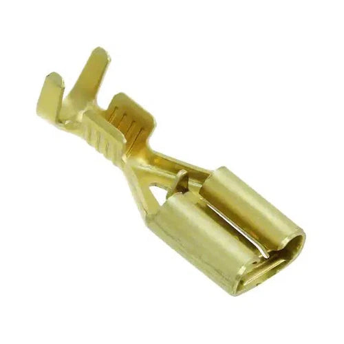 Brass Terminal Disconnect Female 6.4mm »-Wire Terminals & Connectors-3D-diyshop.co.za