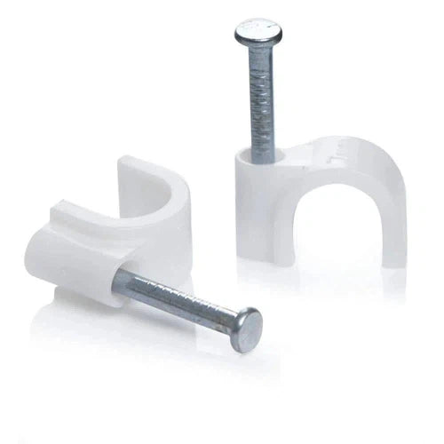 Cable Clips Round-Electrical-Private Label Electrical-5mm-p/100-diyshop.co.za