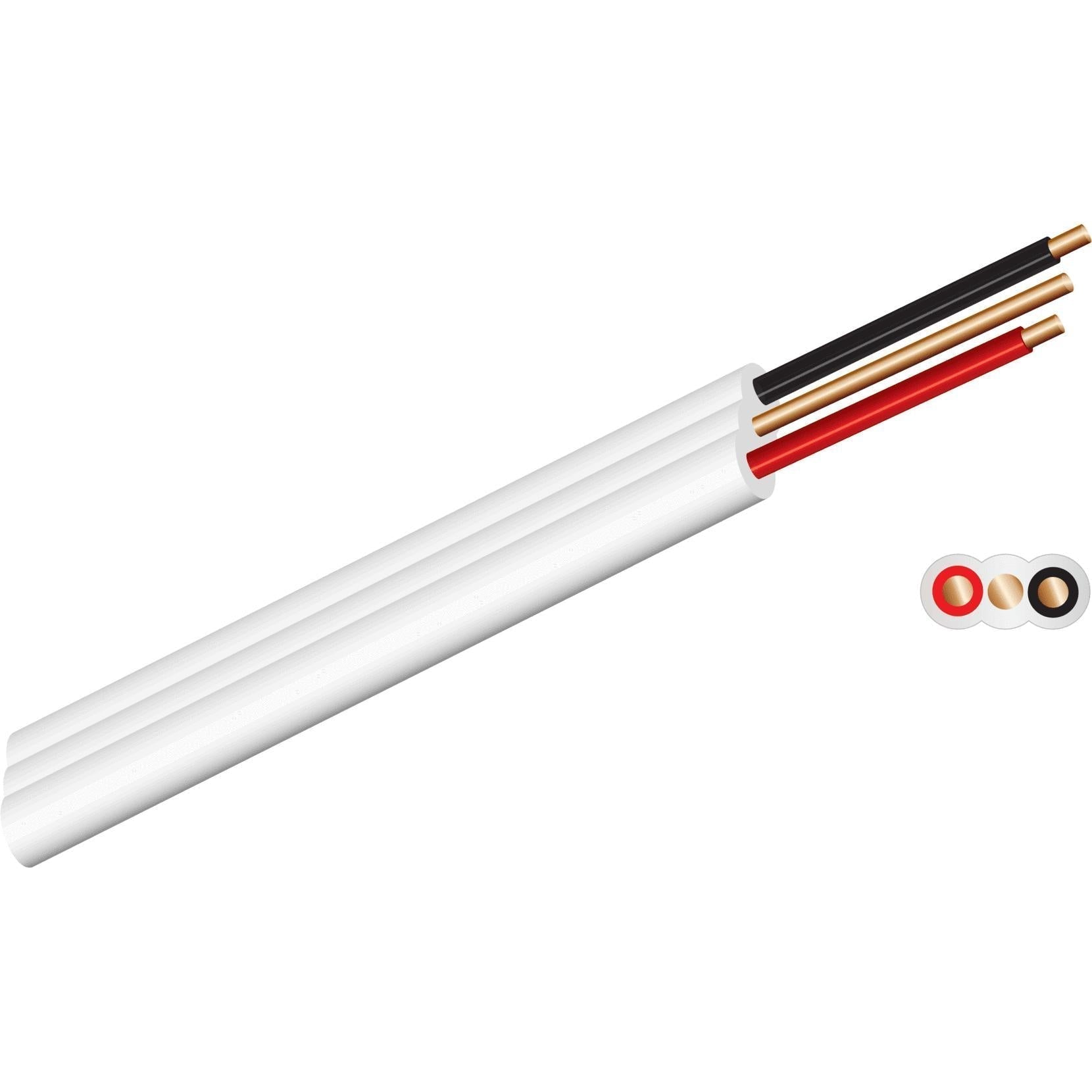 Cable Flat Twin & Earth »-Cables-Private Label Electrical-1.5mm²[red] x 𝑝/𝑚-diyshop.co.za