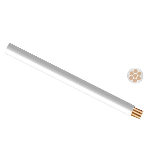 Cable GP House Wire 𝑝/𝑚eter »-Electrical-Private Label Electrical-1.5𝑚𝑚²-White-diyshop.co.za