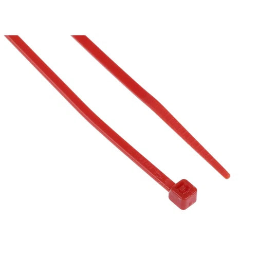 Cable Tie Nylon Premium SapiSelco-𝐿200 x 𝑤4.5mm-Red-𝑝/100