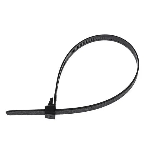 Cable Tie Nylon Re-Sealable-𝐿200 x 𝑤4.5𝑚𝑚(15Pack)-Black-