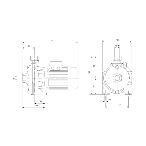 مضخة الطرد المركزي 230 𝑉 NS Grundfos