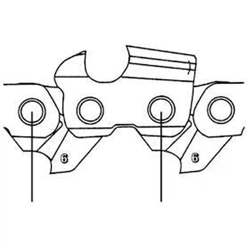 Chainsaw Chain 𝑃3/8"/9.32𝑚𝑚 Stihl »-Chainsaw Chains-STIHL-diyshop.co.za