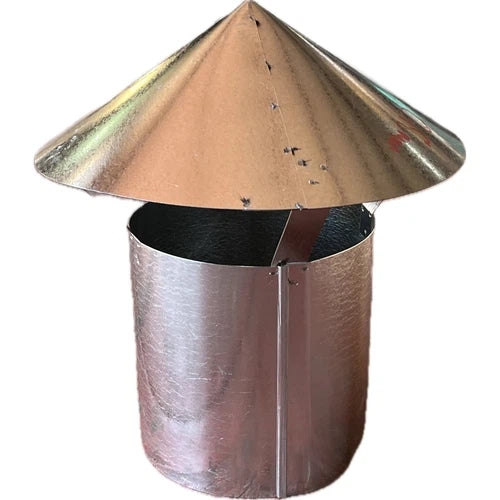 Chimney Flue GALV Cowl 𝑇0.8𝑚𝑚 »