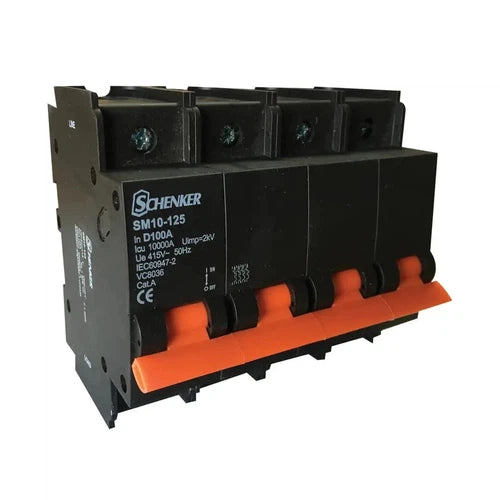Circuit Breaker MCB SAMITE Schenker-80𝐴 10𝑘𝐴-4𝑃ole-