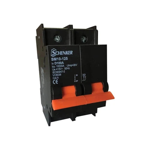 Circuit Breaker MCB SAMITE Schenker-80𝐴 10𝑘𝐴-2𝑃ole-