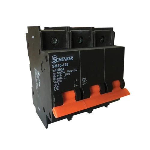 Circuit Breaker MCB SAMITE Schenker-80𝐴 10𝑘𝐴-3𝑃ole-