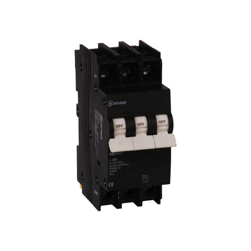 Circuit Breaker MCB SAMITE Schenker-Schenker-25𝐴 3𝑃 3𝑘𝐴-diyshop.co.za