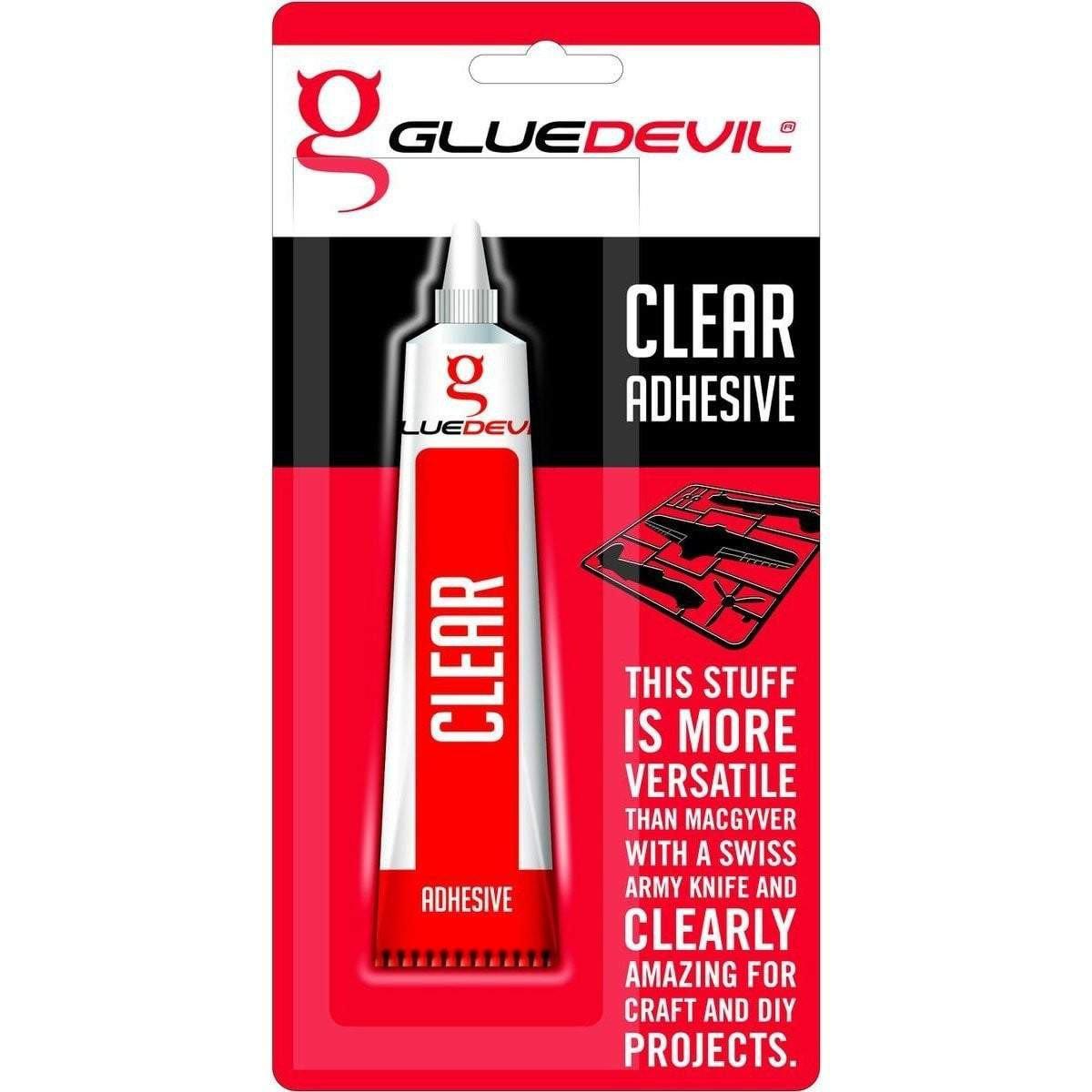 Clear Adhesive Glue Devil-Hardware Glue & Adhesives-Glue Devil-50ml-diyshop.co.za