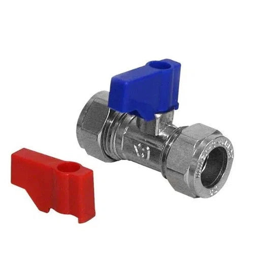 Compression Brass Ball Valve-15x15mm-