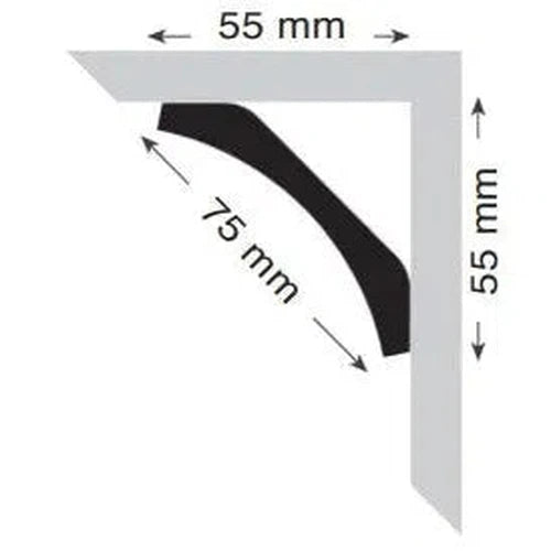 Cornice XPS Paper Wrapped Nutec