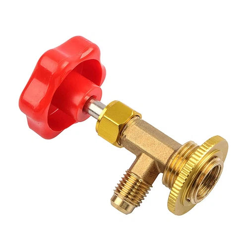 Dispensing Canister Piercing Valve R600a/R134A/R22-Unitherm-Green-diyshop.co.za