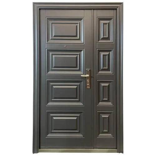 Door Steel eCono 1.2m 4+4 Panel-Left-Charcoal-