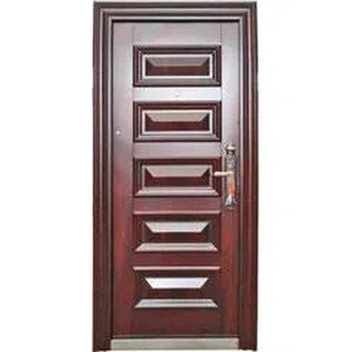 Door Steel+Frame Horizontal 5 Panel-Chawl Door-Africano-Left-diyshop.co.za