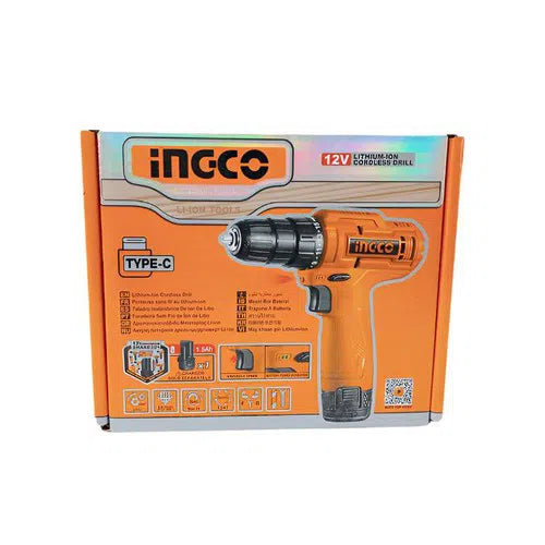 Taladro inalámbrico 12V 20Ah iNGCO