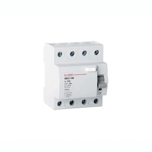 Earth Leakage RCCB DIN Onesto-Circuit Breaker-Onesto-63𝐴 3𝑃+N 30𝑚𝐴 3𝑘𝐴-diyshop.co.za