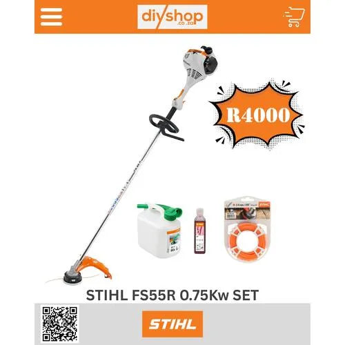 Edge Trimmer 2T 0.75𝑘𝑊 FS55R SET STIHL