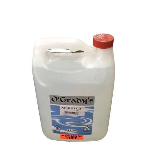 Etch Cleaner Acid OGradys-Solvents-OGradys-5ℓ-diyshop.co.za