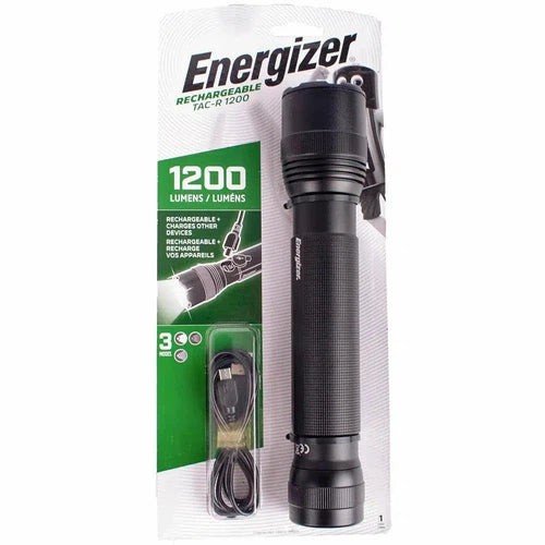 Linterna Antorcha Recargable 1200lm Energizador Táctico