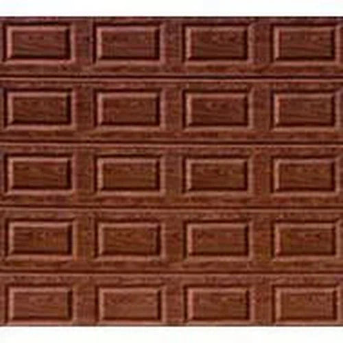 Garage Door Single Sectional Panel Steel-Bronze-