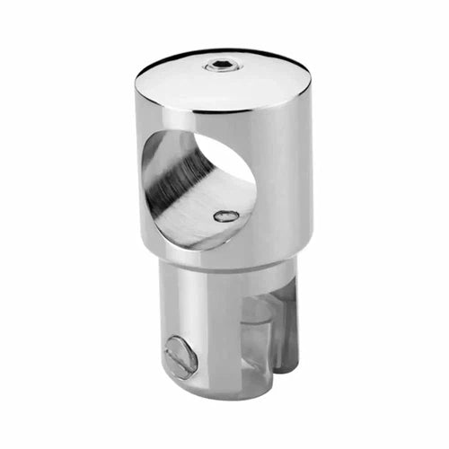 Header Bar Glass Connector for Silhouette Frameless Shower-Stainless steel-each-𝐼⌀19𝑚𝑚