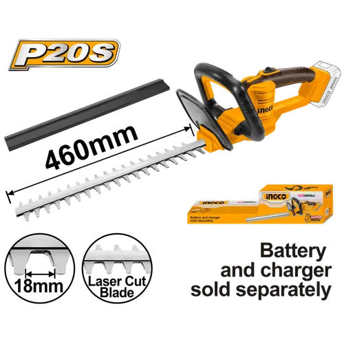 Hedge Trimmer Cordless 20𝑉 iNGCO