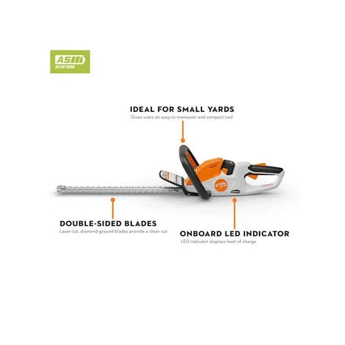 Hedge Trimmer Cordless ASˢ HSA30 STIHL-450mm/18"-Tool Only-